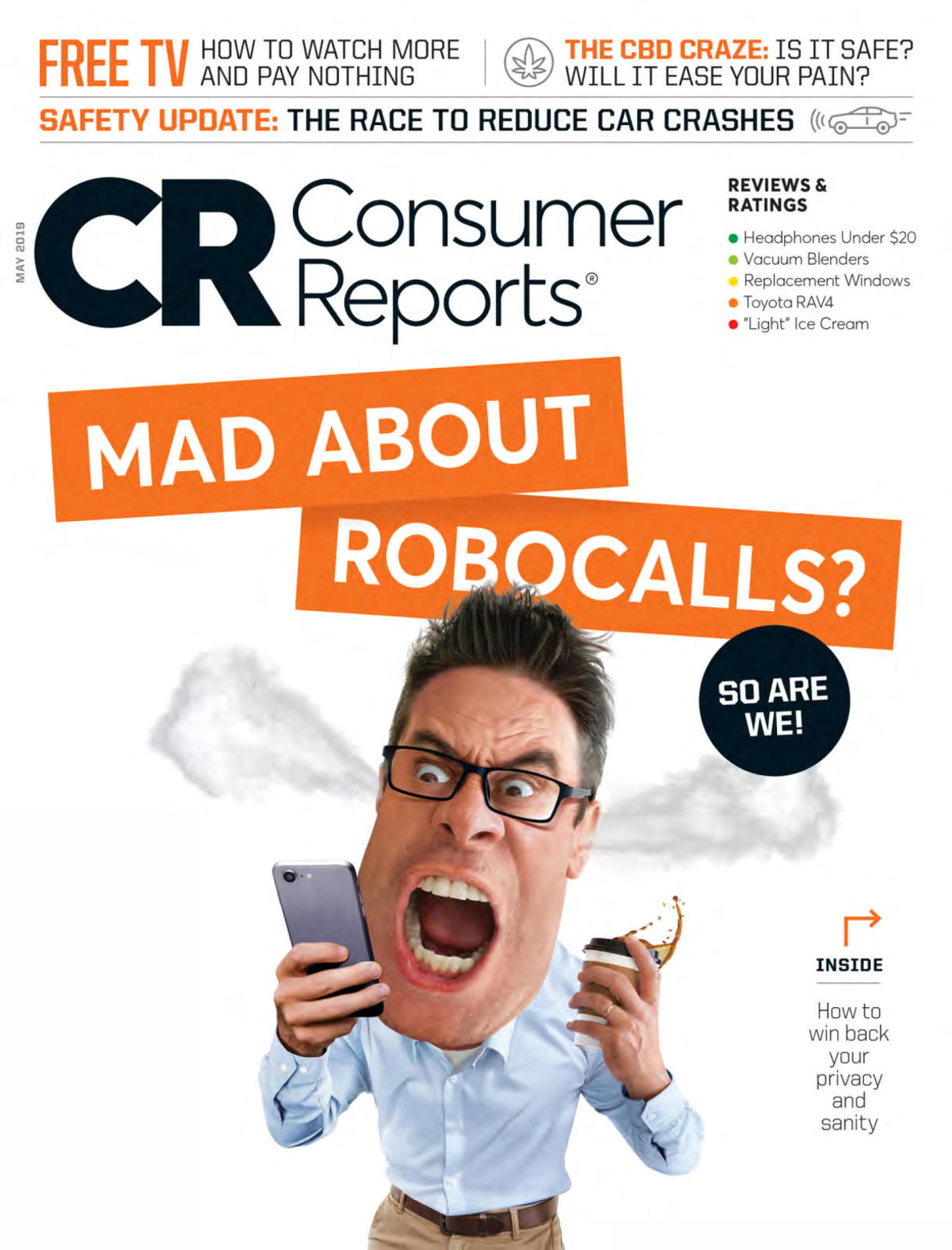 Consumer Reports 消费者报告杂志 2019年5月刊下载